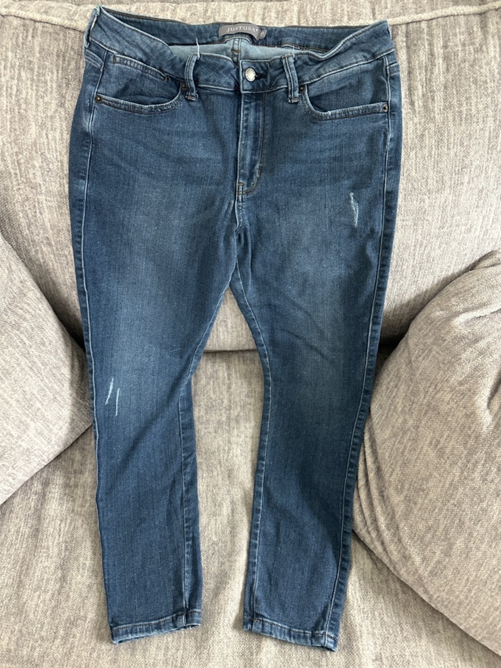 Just USA Skinny Jeans in Dark Blue Wash